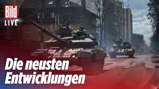 🔴 UkraineKrieg Alle aktuellen News  BILD LIVE [upl. by Elaynad]