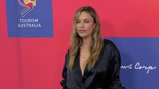 Jessica McNamee 2022 GDay AAA Arts Gala Red Carpet in Los Angeles [upl. by Denice]