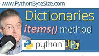 Pythons dict class items method [upl. by Lebasy]