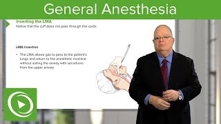 General Anesthesia – Anesthesiology  Lecturio [upl. by Trillbee483]