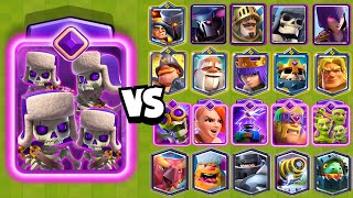 NUEVO EJERCITO EVOLUCIONADO vs TODAS LAS CARTAS  Clash Royale [upl. by Agneta]