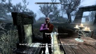 Skyrim Walkthrough  The Mind of Madness [upl. by Laerdna]