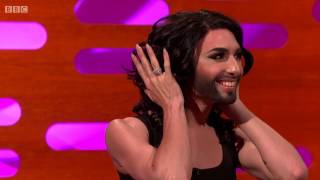 Conchita Wurst chats to Graham Norton [upl. by Wordoow]