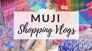 VISITING MUJI  MUJI Store Shopping Vlog [upl. by Ellehsad]