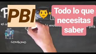 Qué es el PBI de un PAÍS cómo se mide qué es el PBI per cápita [upl. by Nicholl]