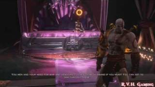 God of War 3Part 23The Upper Gardens to Aphrodites Chamber [upl. by Merlina]