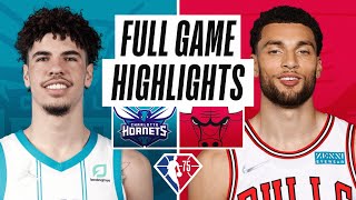 HORNETS at BULLS  FULL GAME HIGHLIGHTS  April 8 2022 [upl. by Gristede536]