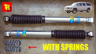 BEST BILSTEIN 5100 REAR SHOCK amp SPRING UPGRADE EVER [upl. by Rollecnahc]