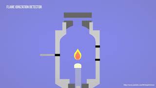 GC  Gas Chromatography  FID  Flame Ionization Detector Animation [upl. by Inoue]