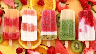 5 Irresistible AllNatural Fruit Popsicle Recipes for Summer [upl. by Rases667]