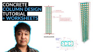 Concrete Column Design Tutorial In Seismic Zones  ACI 31814 [upl. by Balcke993]