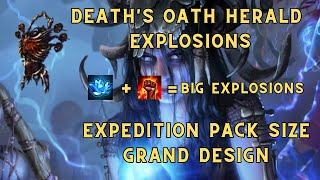 POE DEATHS OATH EXPLODE GRAND DESIGN EXPEDITION SHOWCASE [upl. by Aloin]