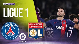 PSG vs Lyon  LIGUE 1 HIGHLIGHTS  042124  beIN SPORTS USA [upl. by Niwrehs]