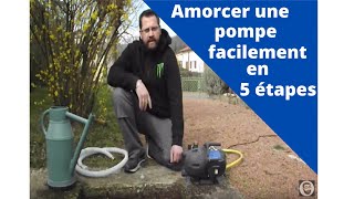 Comment amorcer une pompe à eau facilement en 5 étapes [upl. by Vasilek854]