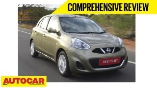 Nissan Micra 2013 Facelift amp CVT  Comprehensive Review  Autocar India [upl. by Annayt]