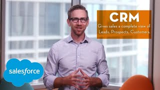 CRM and Marketing Automation Whats the Difference  Salesforce [upl. by Orimar]