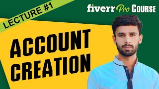 How to create Fiverr AccountFiverr Pro Course [upl. by Annohs967]