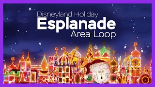 Esplanade Holiday Area Loop Reconstruction  Disneyland Resort [upl. by Jess]