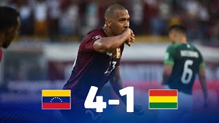 Eliminatorias  Venezuela 41 Bolivia  Fecha 15 [upl. by Asilem]