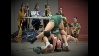 AWESOME SPLADLE  Wrestler Punches Aaron in the Face [upl. by Ithnan]