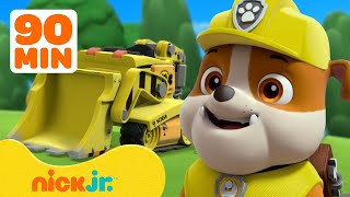 Rubbles Best Rescue Moments From PAW Patrol Season 2  90 Minute Compilation  Rubble amp Crew [upl. by Llenyl]