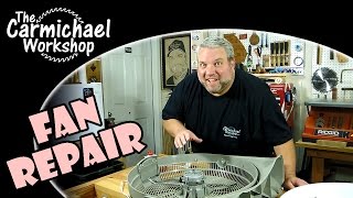 Fan Repair  How to Fix a Stuck Fan [upl. by Meir718]