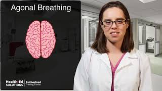 Agonal Breathing Explained  CPR Certification Institute [upl. by Airod]