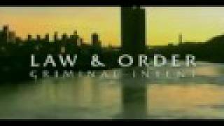 Law amp Order Criminal Intent Theme Season Six UK Version [upl. by Legnaros]