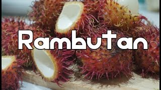 Rambutan Fruit  What is amp How to Eat  Not Lychee [upl. by Row]