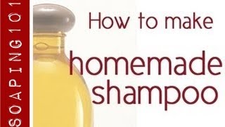 How to Make Homemade Shampoo  Soaping101 [upl. by Schouten]