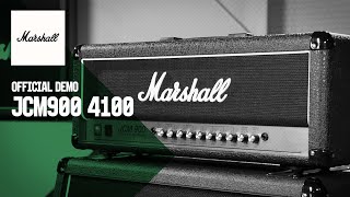 JCM900 4100  Official Demo  Marshall [upl. by Johnathon]