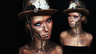 Steampunk Makeup Tutorial  Request [upl. by Minta]