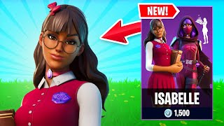 NEW ISABELLE Skin Gameplay in FORTNITE [upl. by Aernda]