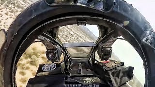 A10C Warthog InFlight Maneuvering • Cockpit Pilot View [upl. by Yanehs]