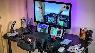 Airline Pilots Home Simulator Setup  How To Help Keep Current [upl. by Seaman]