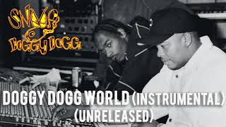 Snoop Doggy Dogg  Doggy Dogg World Original Instrumental Unreleased 1993 [upl. by Thesda128]