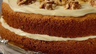 Carrot Cake Classic Version  Joyofbakingcom [upl. by Toll784]