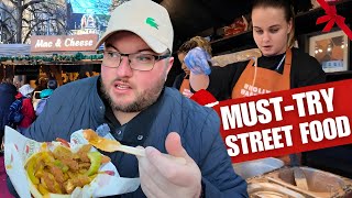 MUSTTRY Street Food at Edinburghs Christmas Market [upl. by Shaughnessy]