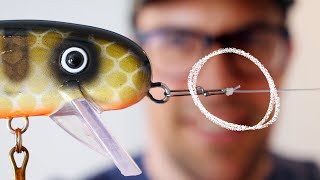 How to Tie a Fluorocarbon Leader for Pike and Musky with NO CRIMPS [upl. by Tuesday]