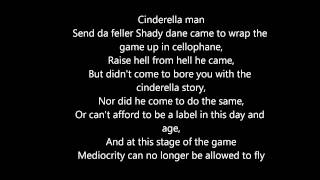 Cinderella Man  Eminem Lyrics Dirty [upl. by Shamus]