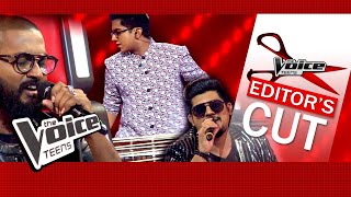 Veenath amp Coaches  Sansara Sihine  Blind Auditions  The Voice Teens Sri Lanka [upl. by Lletnohs809]