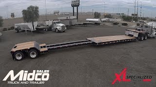 Extendable Double Drop Trailer  XL Specialized XL 80 MDE [upl. by Beatty]