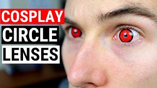 Cosplay Contacts and Circle Lenses For Beginners  3 Tips on Circle Lenses for Cosplay [upl. by Mw748]