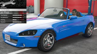 GTA 5  DLC Vehicle Customization  Dinka RT3000 Honda S2000 [upl. by Siclari]