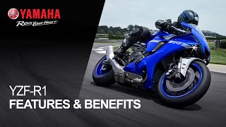 Yamaha YZFR1 Features amp Benefits [upl. by Aholla]