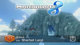 N64 Sherbet Land  Mario Kart 8 Custom Track [upl. by Aissatan]