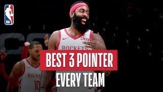 NBAs Best 3Pointer Of Every Team  201819 NBA Season [upl. by Kelly]