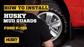 Husky Liners® Mud Flap Ford F150 Installation Video [upl. by Able]