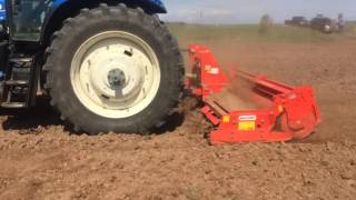 Maschio Drago power harrow [upl. by Eilitan]