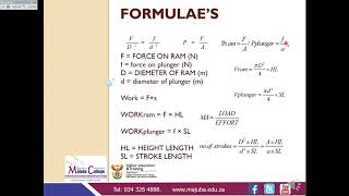 Engineering Science N3 Hydraulics  Part 1  Ms ZF Mazibuko [upl. by Hadeehsar]